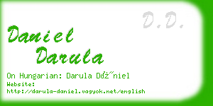 daniel darula business card